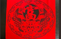 武漢三工激光打標(biāo)機(jī)，革新多張宣紙鏤空切割技術(shù)